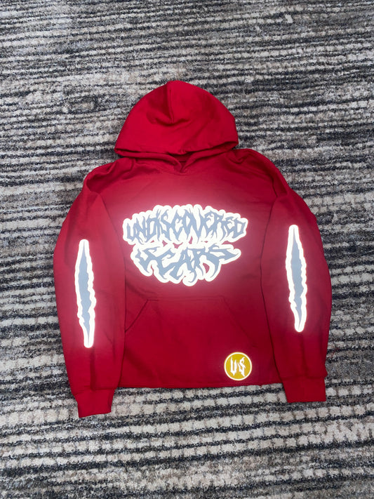 Reflective US Hoodie (red)
